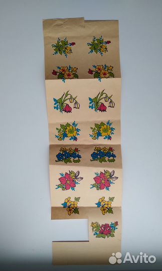 Термонаклейки на одежду СССР