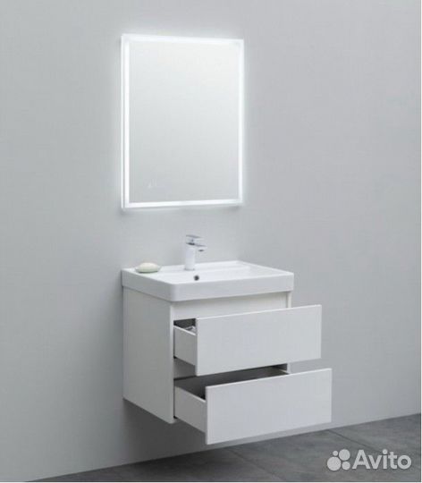 Мебель для ванной Aquanet Вега 60 белая