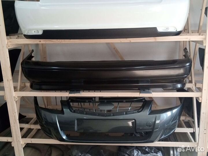 Бампер задний ваз 2114 не окрашенный