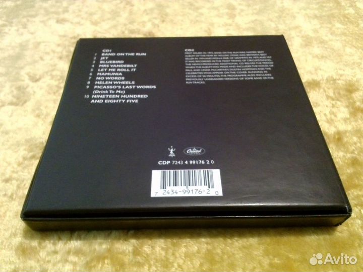 2 CD Wings 1973 Америка Коллекционный В отл.сост