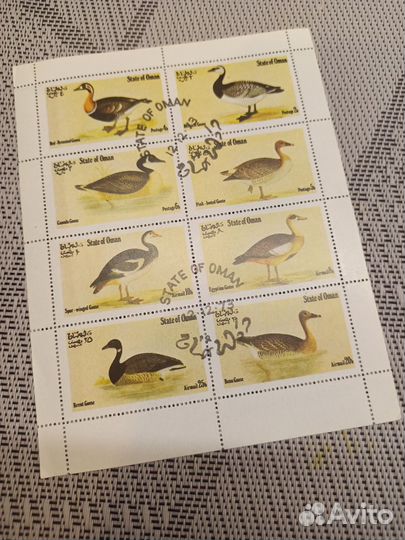 Марки иностранные разной тематики