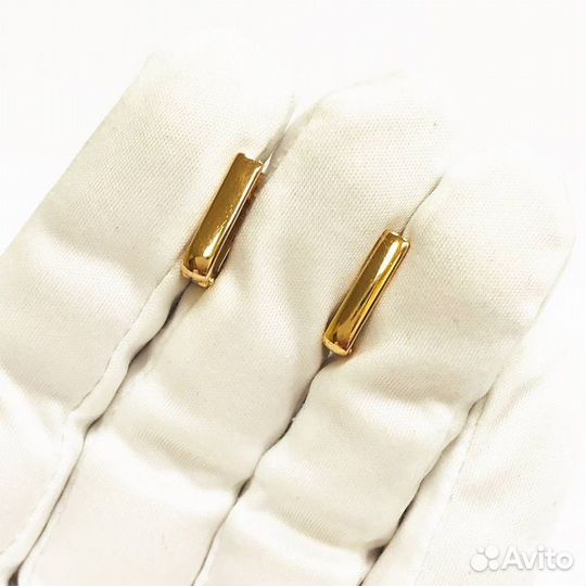 Золотые серьги