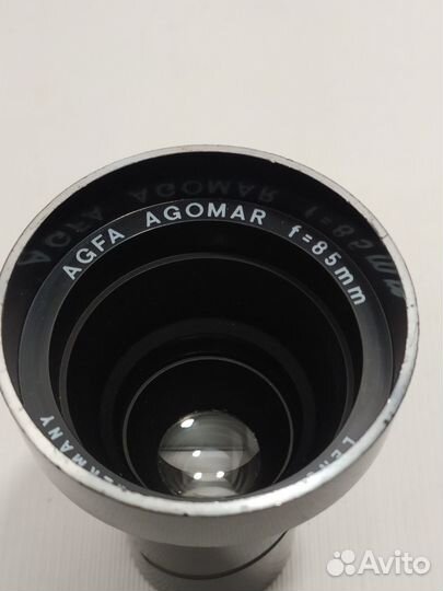Объектив проекционный Agfa Agomar f85mm