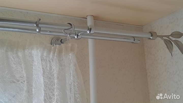 Карнизы для штор двухрядные