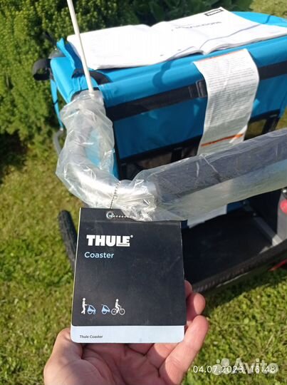 Коляска велоприцеп thule, два в одном