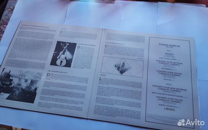 Виниловый диск Албиони Классика