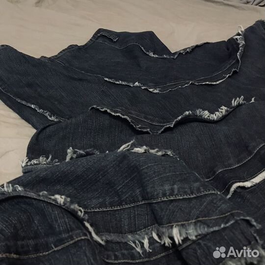 Джинсовая юбка