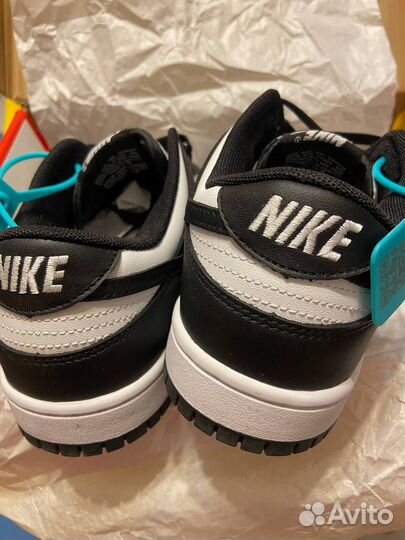 Nike Dunk low retro white black Оригинал