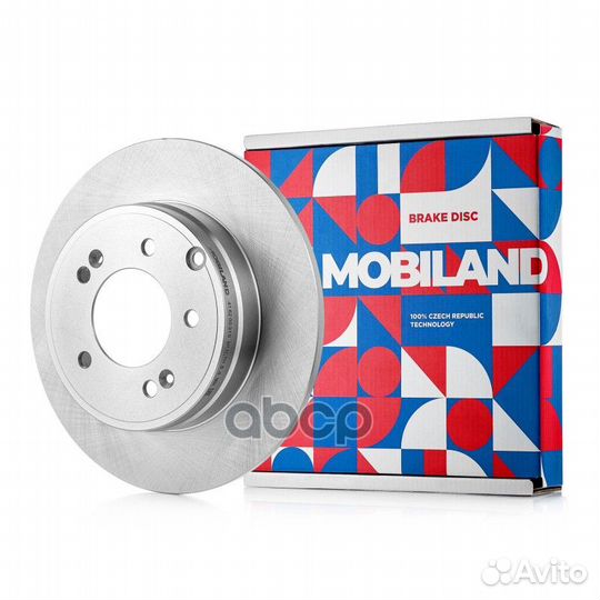 Диск тормозной задний невентилируемый D284мм дл