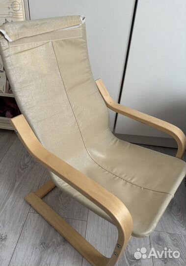 Кресло детское Икея Поэнг