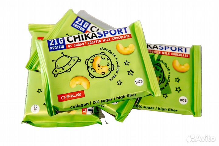 Шоколад молочный с кешью Bombbar chikalab 4 шт по