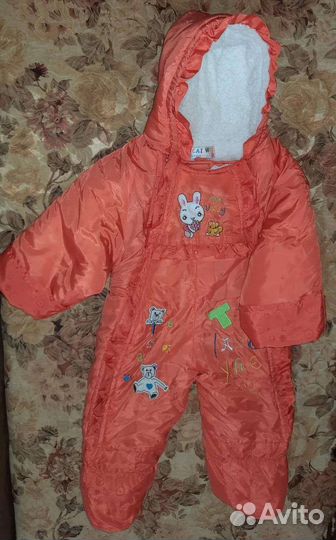 Зимний комбинезон для девочки