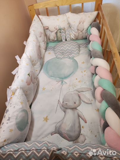 Комплект в кроватку для новорождённого