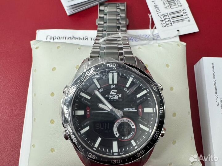 Часы casio edifice efv - c100D-1A