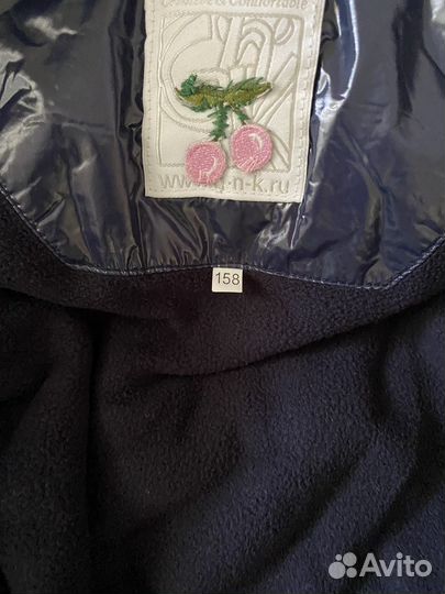 Пальто для девочки 158