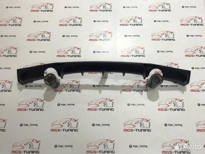 Диффузор BMW F30 M-Performance 1x1 + Akrapovic