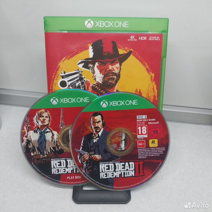 Игра Red Dead Redemption 2 (xbox One, Xbox One Games Discs Used
