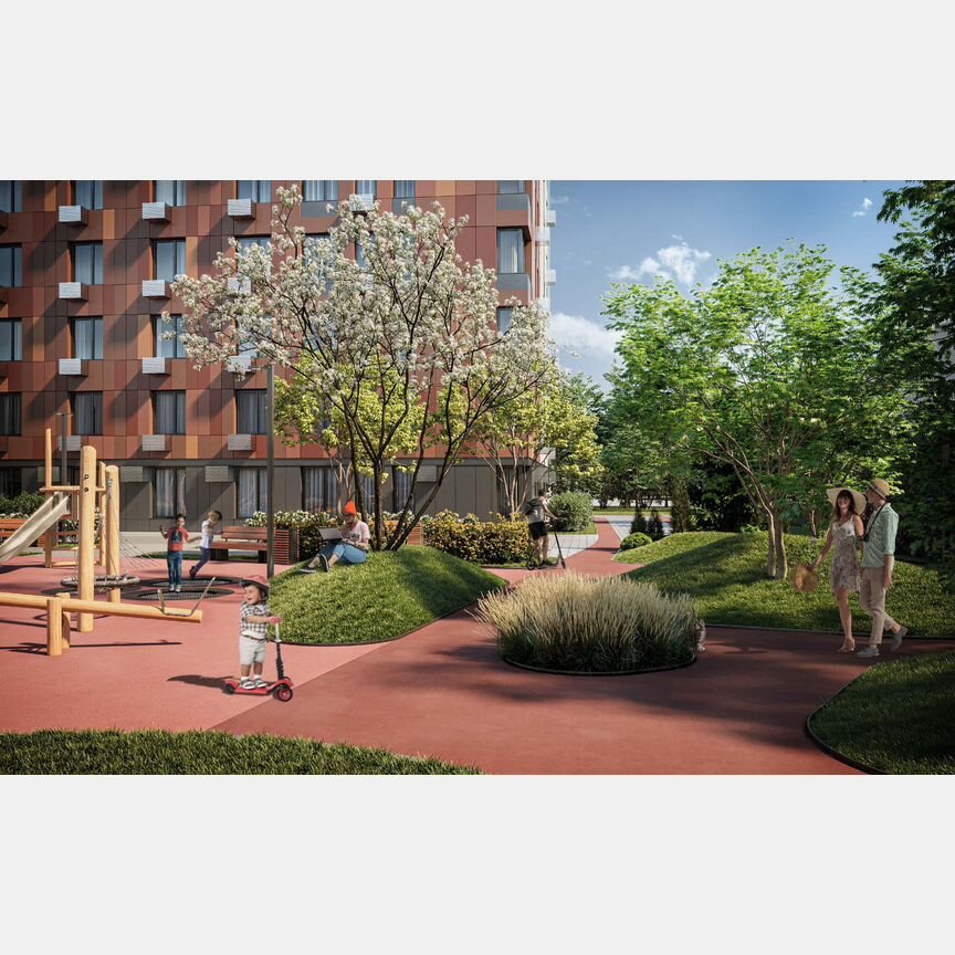 1-к. апартаменты, 45,5 м², 8/9 эт.