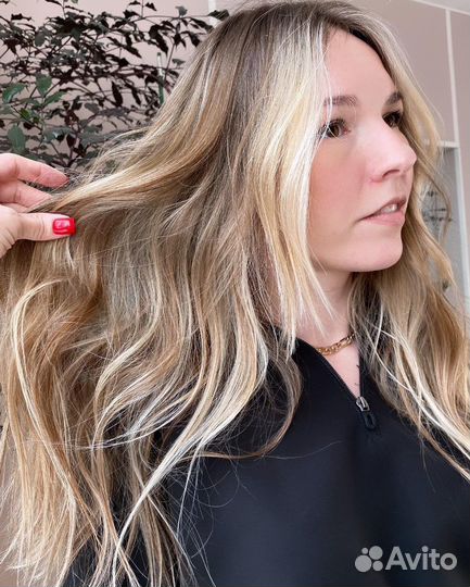 Сложное окрашивание,Блонд,AirTouch,Шатуш,Балаяж