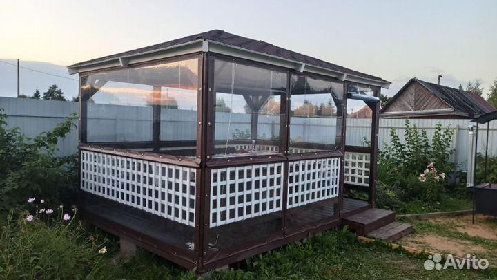 Мягкие стёкла для веранды