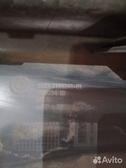 Накладка на порог левая Bmw X5 E70 N52B30A 2009