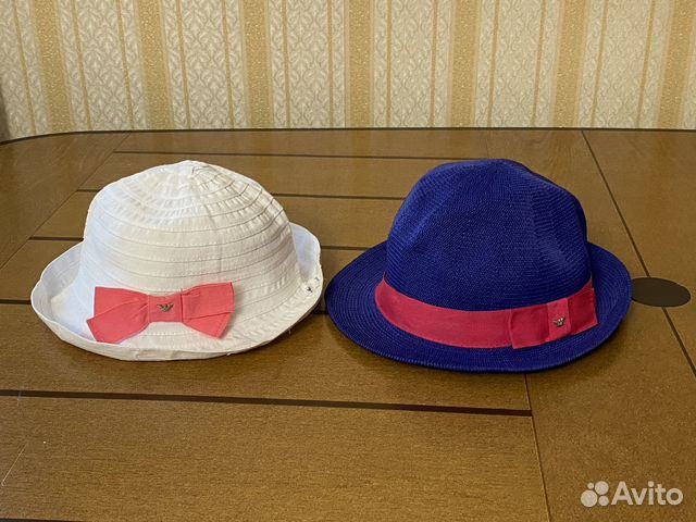 Armani Junior две шляпки для девочки 2-4х лет