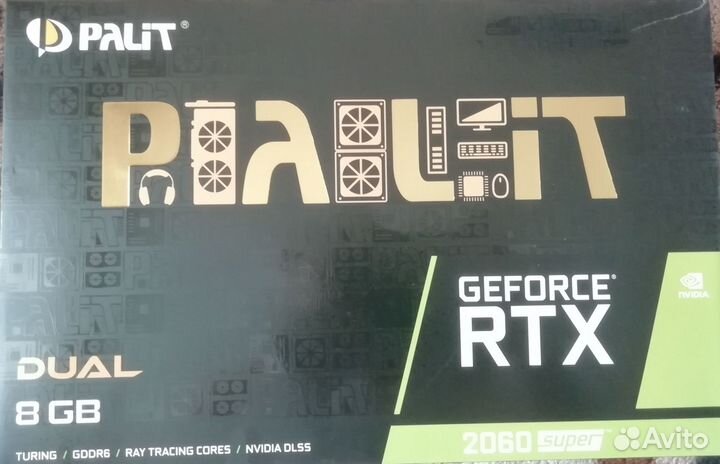 RTX 2060 Super 8Gb (Гарантия) Palit