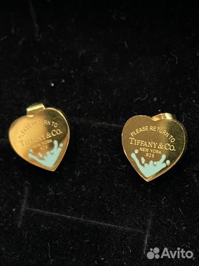 Серьги пусеты Tiffany & Co. lux l