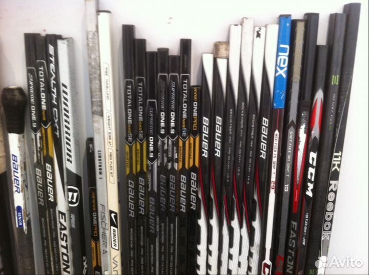 Клюшки хоккейные б/у
