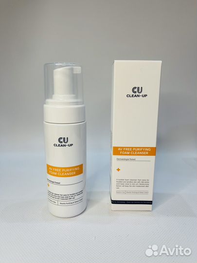 Cuskin пенка мусс AV Free Purifying Cleancer 150