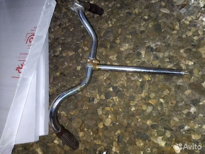 Ретро руль велосипед СССР с грипсами