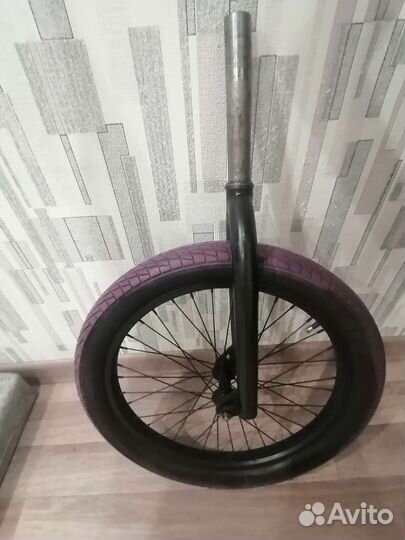 Колесо и вилка на bmx