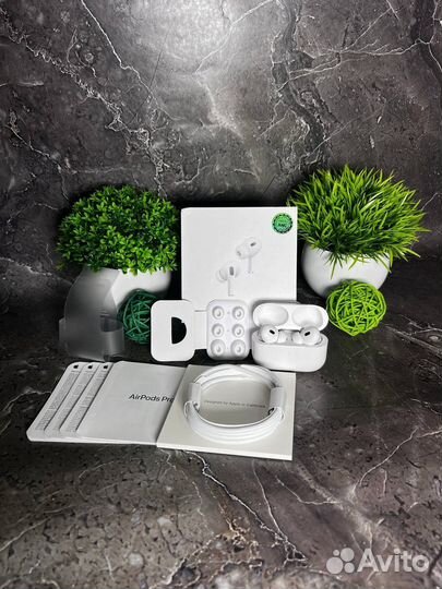 Airpods pro 2 USB-C новые 2024 + чехол