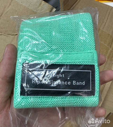 Фитнес резинки тканевые премиум качество