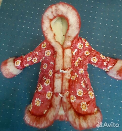 Дубленка для девочки