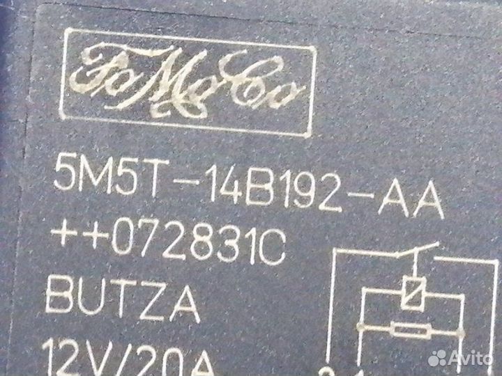 Реле Ford Fiesta 5 хэтчбек fyja 2007