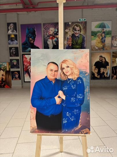 Печать на холсте
