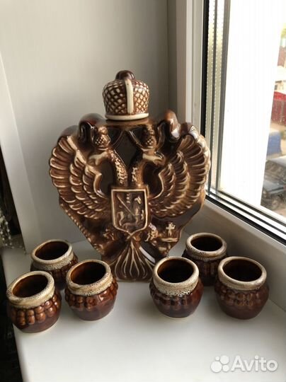 Штоф Герб с рюмочками