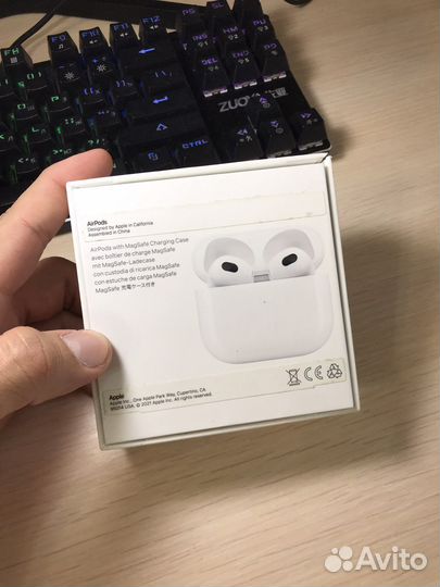 Коробка от airpods pro 3