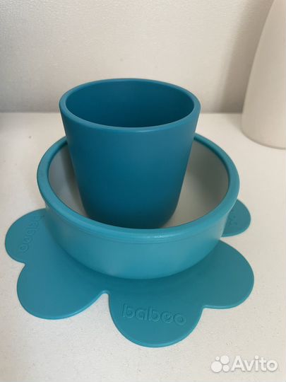 Силиконовая посуда для малышей