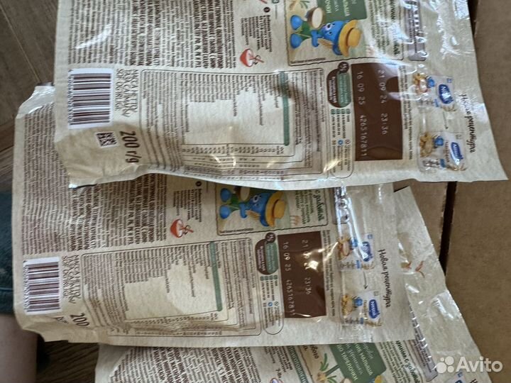 Молочные каши нестле