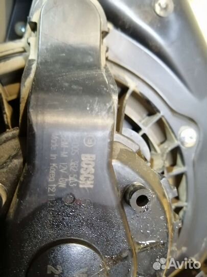 Корпус печки с кондиционером лада гранта