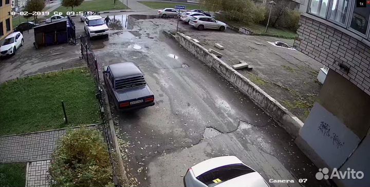 Видеонаблюдение Комплект 4 камеры 1Mp HiWatch