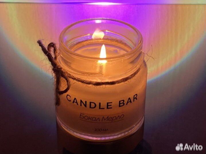 Свеча из натурального воска