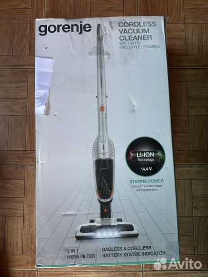 Ручной пылесос gorenje SVC144FW