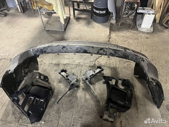 Задний бампер bmw x5 f15 с юбкой, оригинал