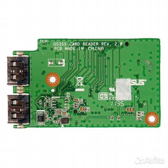 Плата расширения G53SW card reader Rev:2.0 для ноу