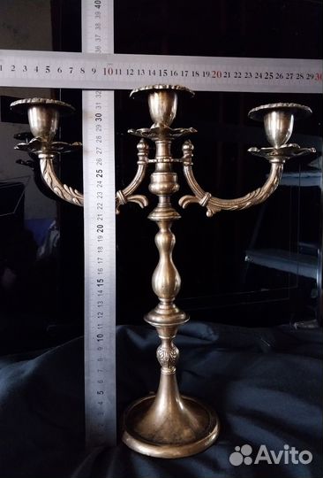 Подсвечник-Канделябр Бронза