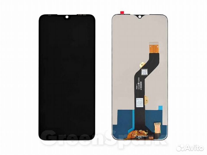 Дисплей для Tecno Spark 5 Air/Pouvoir 4 +тач черн