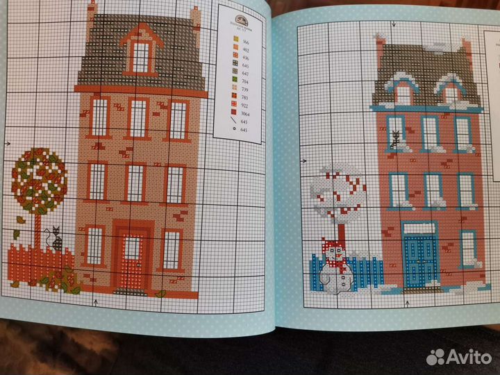 Вышиваем крестиком. времена года. Схемы